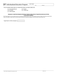 Form PR-07 Individualized Education Program - Ohio, Page 4