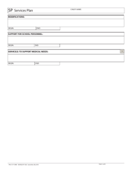 Form PR-07 Services Plan - Ohio, Page 4
