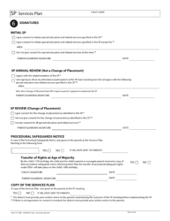 Form PR-07 Services Plan - Ohio, Page 8
