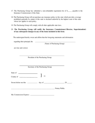 &quot;Purchasing Group Notice and Registration Form&quot; - Ohio, Page 4