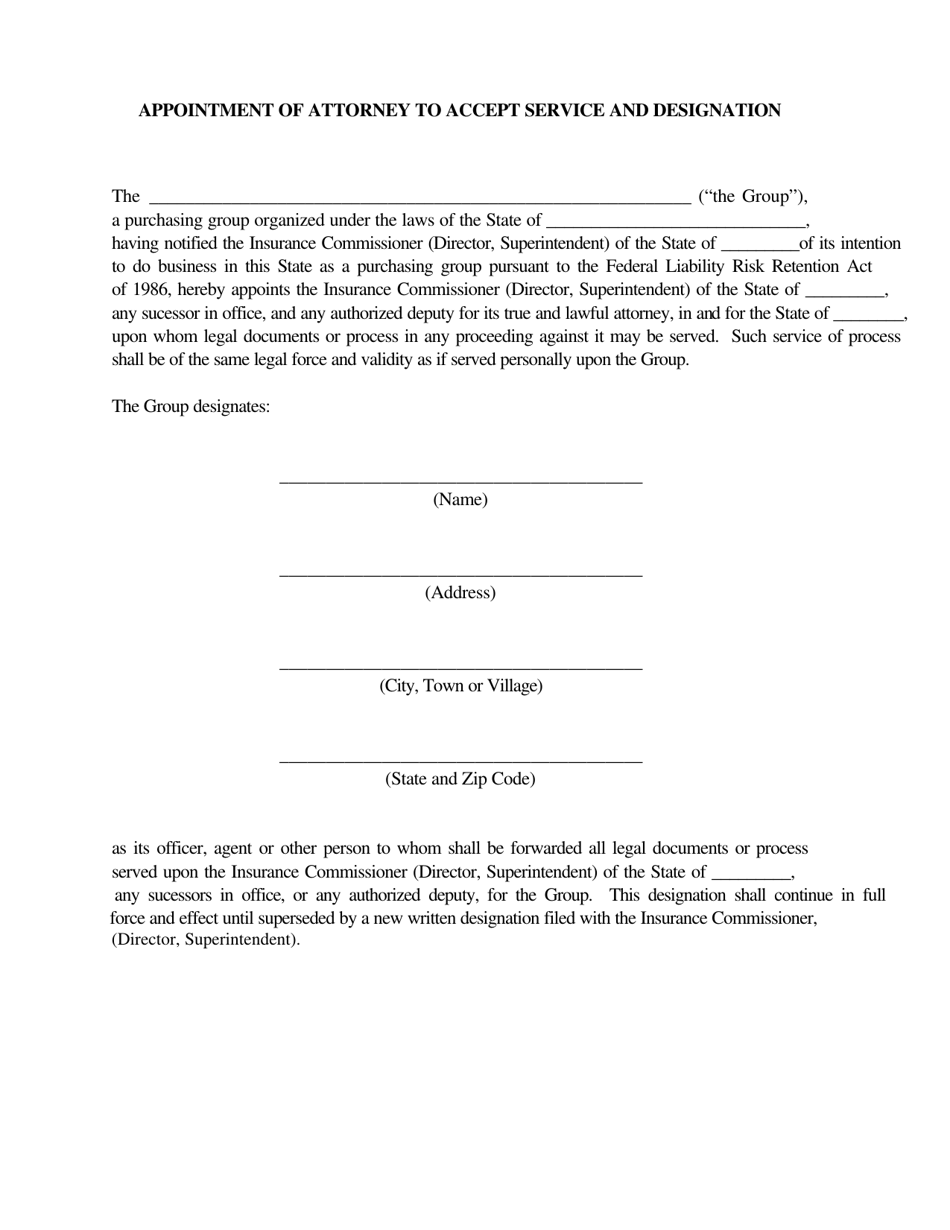 Purchasing Group Notice and Registration Form - Ohio, Page 5