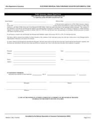 Form INS3216 Electronic Individual Public Insurance Adjuster Supplemental Form - Ohio, Page 3