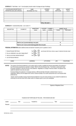 Form DNR5626 (3A) Exempt Domestic Well Owner Financial Statement - Ohio, Page 2