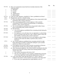 Fta Drug Abuse and Alcohol Misuse Testing Program Subrecipient Program Compliance Checklist - Ohio, Page 5