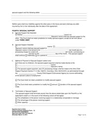 Uniform Domestic Relations Form 16 Separation Agreement - Ohio, Page 11