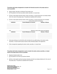 Uniform Domestic Relations Form 16 Separation Agreement - Ohio, Page 6