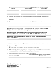 Uniform Domestic Relations Form 16 Separation Agreement - Ohio, Page 8