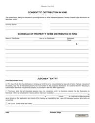 Form 10.0 Application to Distribute in Kind - Ohio, Page 2