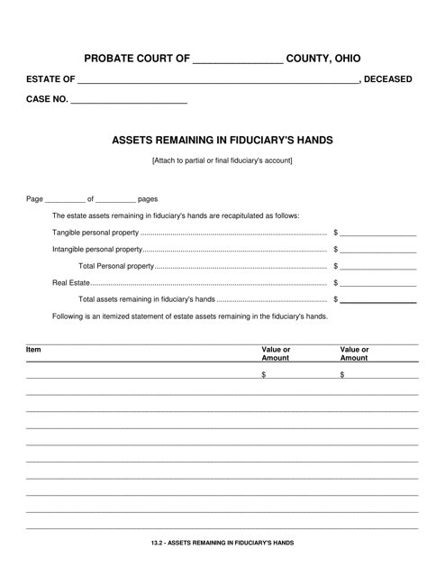 Form 13.2  Printable Pdf