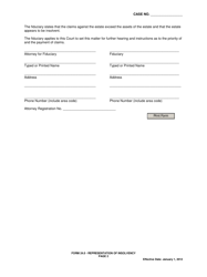 Form 24.0 Representation of Insolvency - Ohio, Page 2