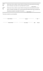Form 5-M &quot;Notice to Liquor Permit Holder of the Circulation of a Local Option Petition&quot; - Ohio, Page 3