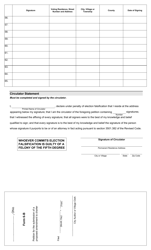 Form 6-B Petition for Submission of Proposed Amendment to Charter - Ohio, Page 4