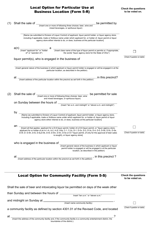 Form 126-A Notice of Election to Be Held on Local Option Question(S) - Ohio, Page 4