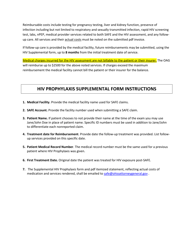 Instructions for HIV Prophylaxis (Npep) and Supplemental Reimbursement Form - Ohio, Page 2