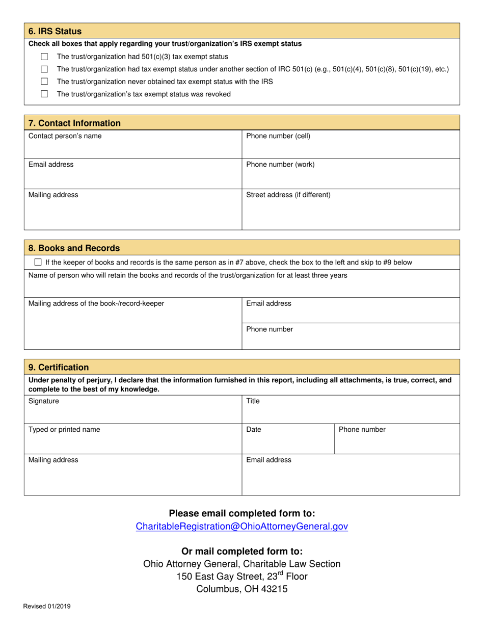 Ohio Final Annual Report and Asset Disposition Form - Fill Out, Sign ...