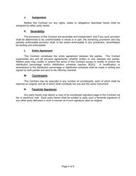 Appendix B Fundraising Contract - Veteran, Fraternal, Sporting-Organizations - Ohio, Page 5