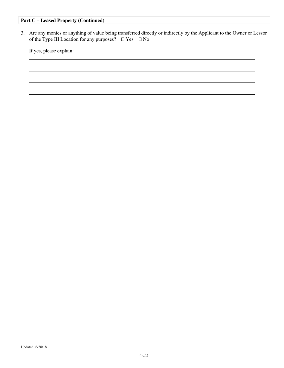 Attachment B Type Iii Instant Bingo Location - Ohio, Page 4