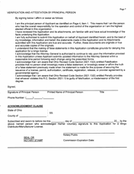 Application for a Bingo Distributor/Manufacturer License - Ohio, Page 7