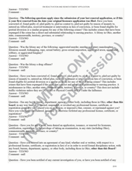 Rn License Reactivation and Reinstatement Application Form - Sample - Ohio, Page 4