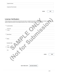 Volunteer&#039;s Certificate Application Form - Sample - Ohio, Page 10