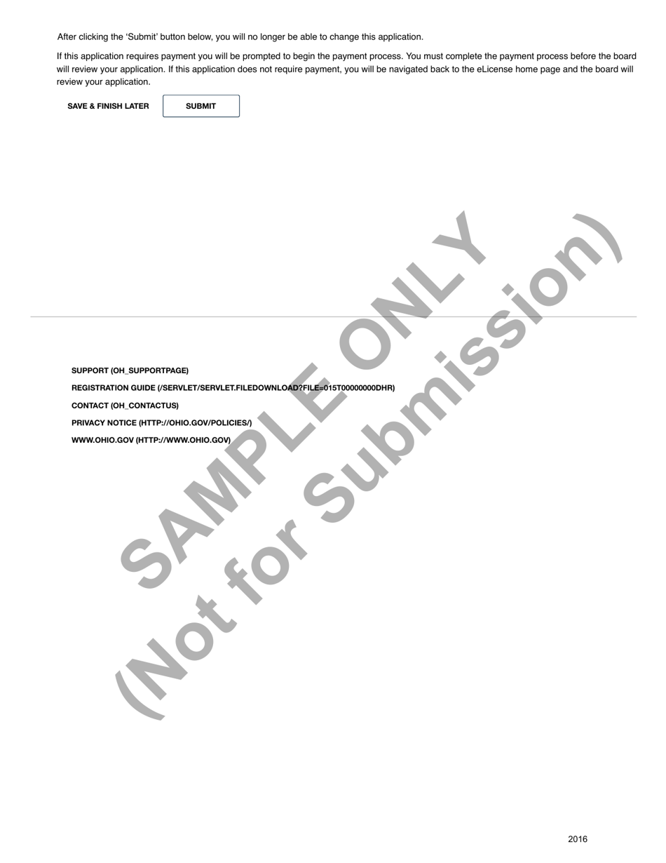 Volunteers Certificate Application Form - Sample - Ohio, Page 18