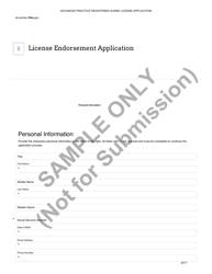 Advanced Practice Registered Nurse License Application - Ohio, Page 36