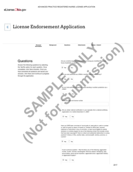 Advanced Practice Registered Nurse License Application - Ohio, Page 41