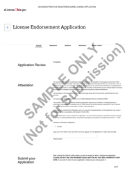 Advanced Practice Registered Nurse License Application - Ohio, Page 45