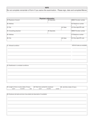 Form MEDCO-8 (BWC-3909) Self-insured Employer/Injured Worker Screening - Statewide Disability Evaluation System - Ohio, Page 2