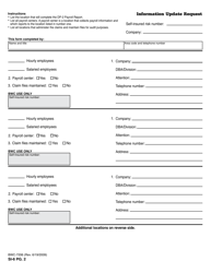 Form BWC-7206 (SI-6) Initial Application by Employer for Authority to Pay Compensation Etc., Directly - Ohio, Page 3