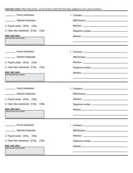 Form BWC-7206 (SI-6) Initial Application by Employer for Authority to Pay Compensation Etc., Directly - Ohio, Page 4