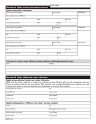 Form U-117 (BWC-7623) Notification of Policy Update - Ohio, Page 3