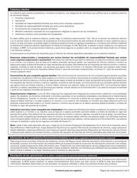 Formulario U-3 (BWC-7503) Solicitud Para La Cobertura De La Indemnizacion De Los Trabajadores De Ohio - Ohio (Spanish), Page 3