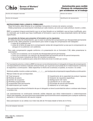 Document preview: Formulario C-230-ES (BWC-1360) Autorizacion Para Recibir Cheques De Compensacion Por Accidentes En El Trabajo - Ohio (Spanish)