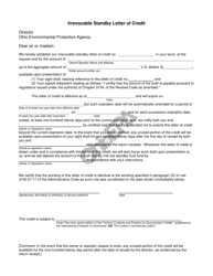 Financial Assurance Letter of Credit - Ohio, Page 2