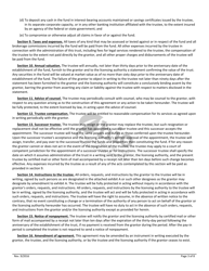 Cdd Trust Agreement Form - Ohio, Page 3
