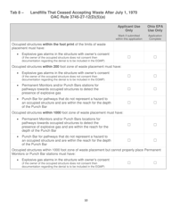 Explosive Gas Monitoring Plan Checklist Application - Ohio, Page 10