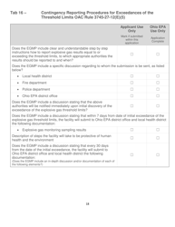Explosive Gas Monitoring Plan Checklist Application - Ohio, Page 18