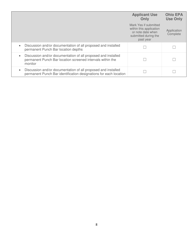 Explosive Gas Monitoring Plan Checklist Application - Ohio, Page 8