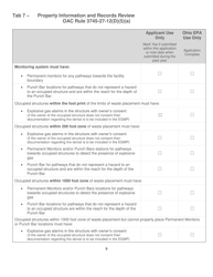 Explosive Gas Monitoring Plan Checklist Application - Ohio, Page 9