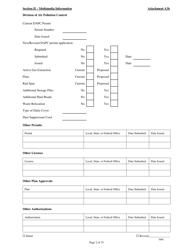 Attachment A3B Permit to Install Application Form - Contiguous and Noncontiguous Scrap Tire Monocells - Ohio, Page 2