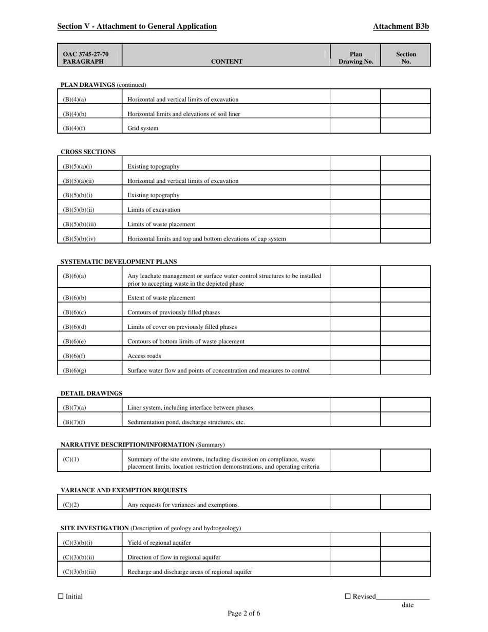 Attachment B3B Permit to Install Application - Scrap Tire Submergence Facility - Ohio, Page 2