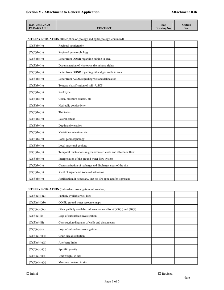 Attachment B3B Permit to Install Application - Scrap Tire Submergence Facility - Ohio, Page 3