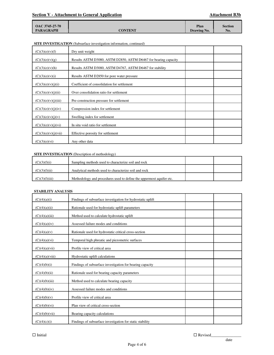 Attachment B3B Permit to Install Application - Scrap Tire Submergence Facility - Ohio, Page 4