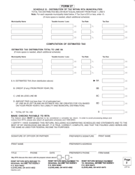Form 27 Rita Net Profit Tax Return - Ohio, Page 2