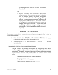 Application to Commit Energy Efficiency/Peak Demand Reduction Programs (Mercantile Customers Only) - Ohio, Page 7