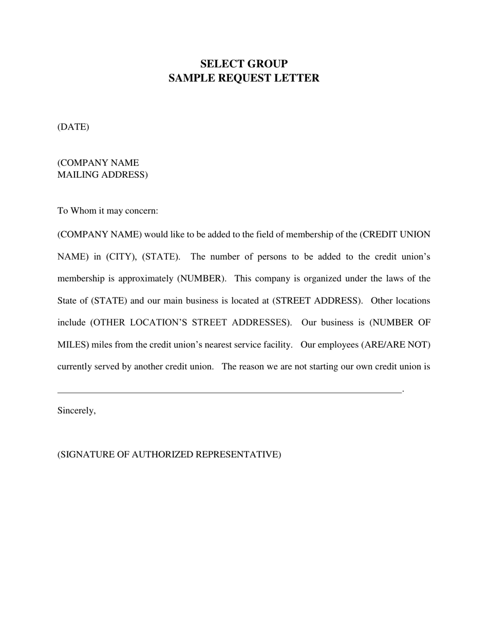 Application for Addition of Select Group - Oklahoma, Page 3