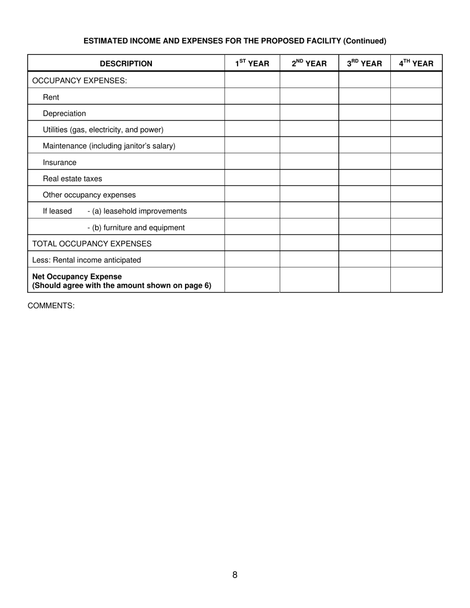 Application to Change Location of Main Office or Branch - Oklahoma, Page 8