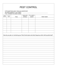 Form FS-5111 Organic Certification Program Producer Application - Oklahoma, Page 8