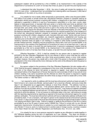 DOC Form OP-020307B Oklahoma Sex Offender Registration Act Notice of Duty to Register - Oklahoma, Page 3